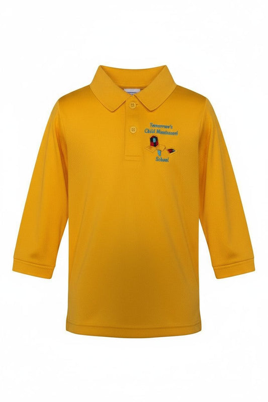 Tomorrow's Child Montessori - Long Sleeve Polo Shirt